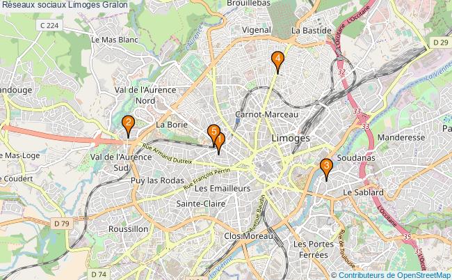 plan Réseaux sociaux Limoges Associations réseaux sociaux Limoges : 7 associations