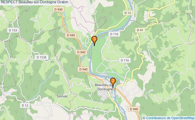 plan RESPECT Beaulieu-sur-Dordogne Associations RESPECT Beaulieu-sur-Dordogne : 3 associations