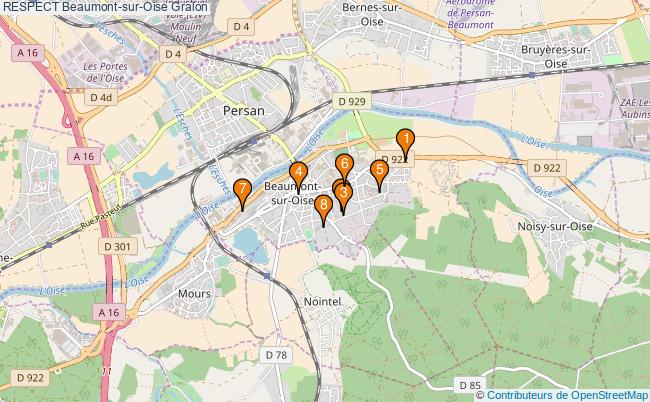 plan RESPECT Beaumont-sur-Oise Associations RESPECT Beaumont-sur-Oise : 14 associations