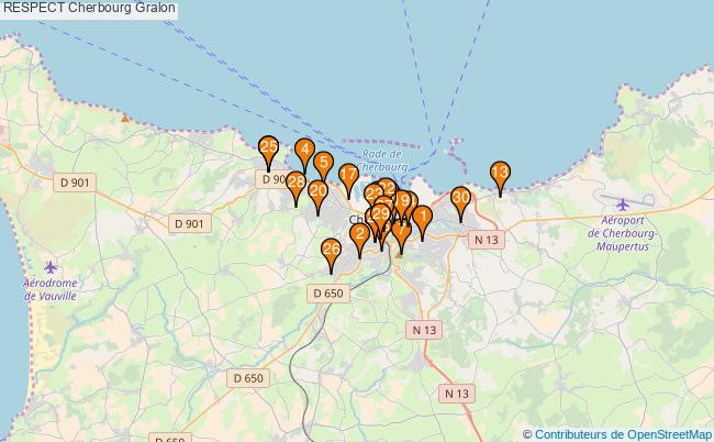 plan RESPECT Cherbourg Associations RESPECT Cherbourg : 48 associations