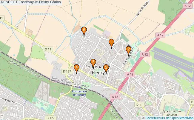 plan RESPECT Fontenay-le-Fleury Associations RESPECT Fontenay-le-Fleury : 6 associations