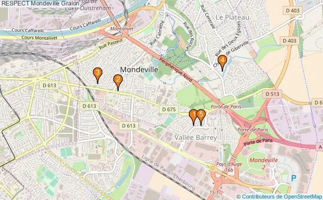 plan RESPECT Mondeville Associations RESPECT Mondeville : 12 associations