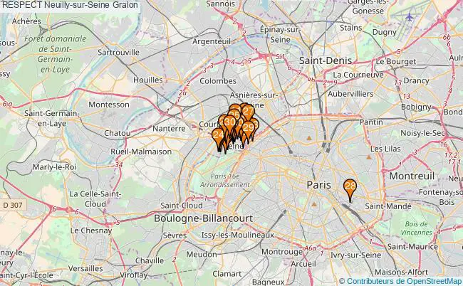 plan RESPECT Neuilly-sur-Seine Associations RESPECT Neuilly-sur-Seine : 40 associations