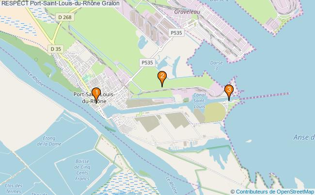 plan RESPECT Port-Saint-Louis-du-Rhône Associations RESPECT Port-Saint-Louis-du-Rhône : 3 associations