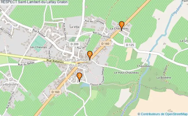 plan RESPECT Saint-Lambert-du-Lattay Associations RESPECT Saint-Lambert-du-Lattay : 3 associations