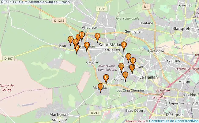plan RESPECT Saint-Médard-en-Jalles Associations RESPECT Saint-Médard-en-Jalles : 19 associations