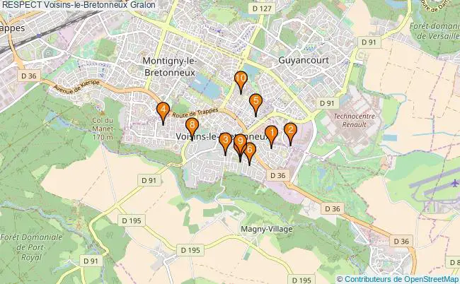 plan RESPECT Voisins-le-Bretonneux Associations RESPECT Voisins-le-Bretonneux : 11 associations