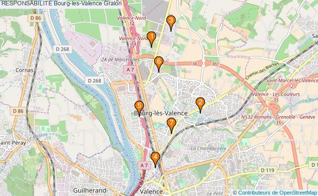 plan RESPONSABILITE Bourg-les-Valence Associations RESPONSABILITE Bourg-les-Valence : 7 associations