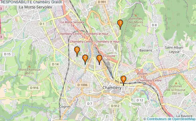 plan RESPONSABILITE Chambéry Associations RESPONSABILITE Chambéry : 8 associations
