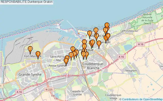 plan RESPONSABILITE Dunkerque Associations RESPONSABILITE Dunkerque : 26 associations