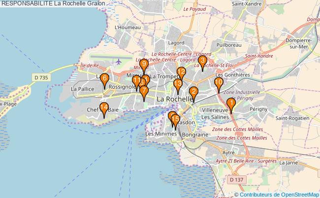 plan RESPONSABILITE La Rochelle Associations RESPONSABILITE La Rochelle : 17 associations