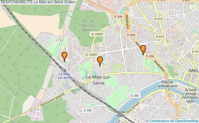plan RESPONSABILITE Le Mée-sur-Seine Associations RESPONSABILITE Le Mée-sur-Seine : 3 associations