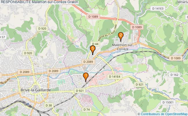 plan RESPONSABILITE Malemort-sur-Corrèze Associations RESPONSABILITE Malemort-sur-Corrèze : 6 associations