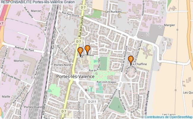 plan RESPONSABILITE Portes-lès-Valence Associations RESPONSABILITE Portes-lès-Valence : 6 associations