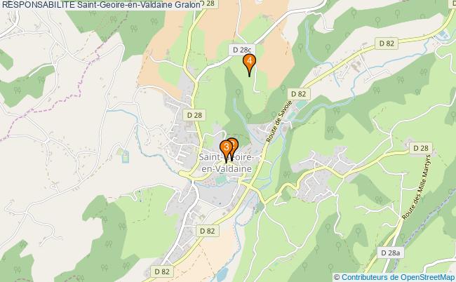 plan RESPONSABILITE Saint-Geoire-en-Valdaine Associations RESPONSABILITE Saint-Geoire-en-Valdaine : 4 associations