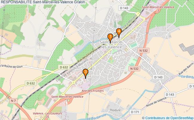 plan RESPONSABILITE Saint-Marcel-lès-Valence Associations RESPONSABILITE Saint-Marcel-lès-Valence : 4 associations