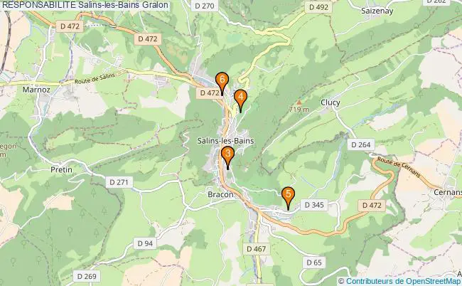 plan RESPONSABILITE Salins-les-Bains Associations RESPONSABILITE Salins-les-Bains : 6 associations