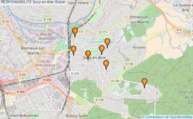 plan RESPONSABILITE Sucy-en-Brie Associations RESPONSABILITE Sucy-en-Brie : 9 associations