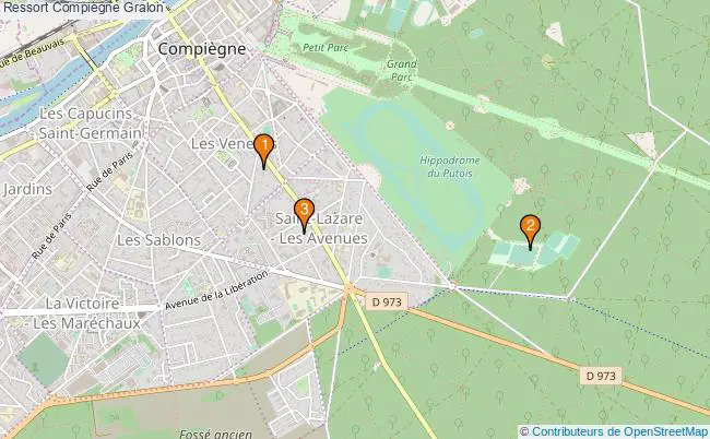 plan Ressort Compiègne Associations Ressort Compiègne : 4 associations