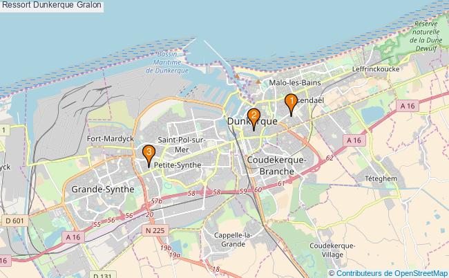 plan Ressort Dunkerque Associations Ressort Dunkerque : 3 associations