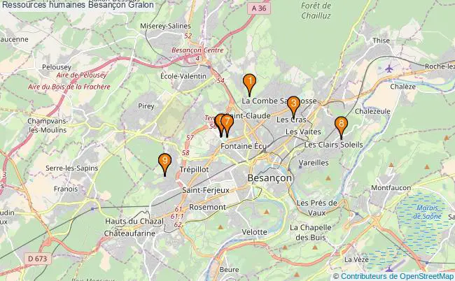 plan Ressources humaines Besançon Associations ressources humaines Besançon : 18 associations