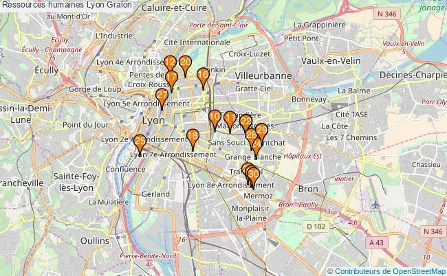plan Ressources humaines Lyon Associations ressources humaines Lyon : 78 associations