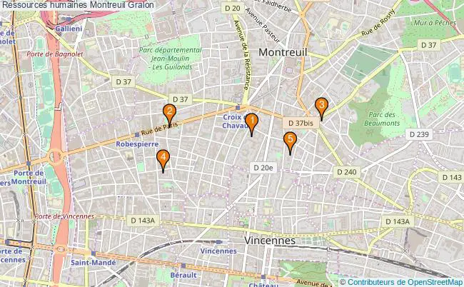 plan Ressources humaines Montreuil Associations ressources humaines Montreuil : 6 associations