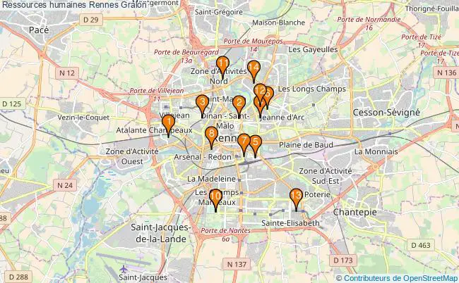 plan Ressources humaines Rennes Associations ressources humaines Rennes : 14 associations