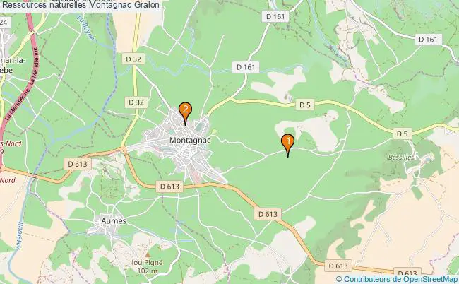 plan Ressources naturelles Montagnac Associations ressources naturelles Montagnac : 3 associations