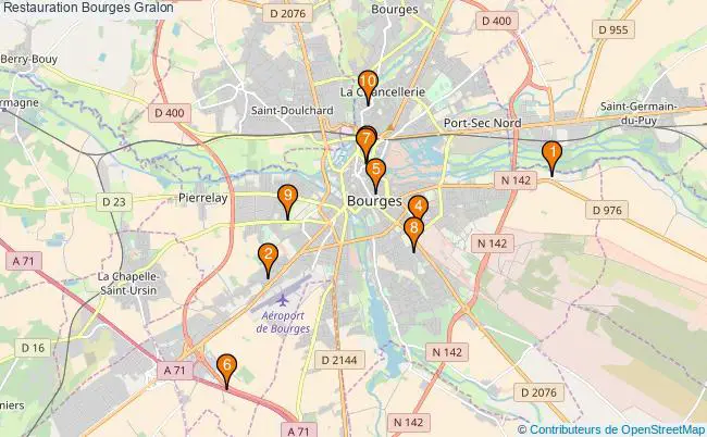 plan Restauration Bourges Associations Restauration Bourges : 12 associations