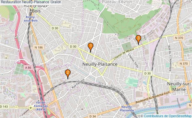 plan Restauration Neuilly-Plaisance Associations Restauration Neuilly-Plaisance : 3 associations