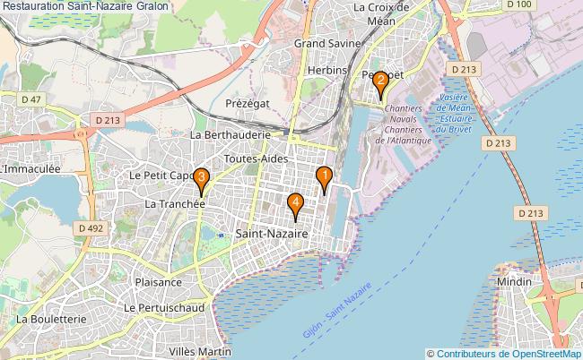 plan Restauration Saint-Nazaire Associations Restauration Saint-Nazaire : 6 associations