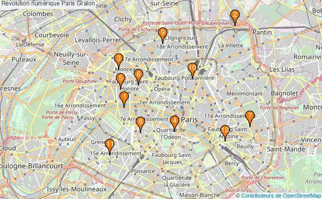plan Révolution numérique Paris Associations révolution numérique Paris : 10 associations