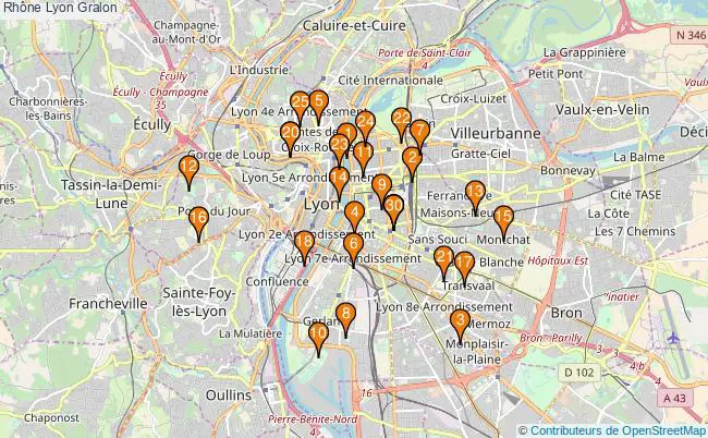 plan Rhône Lyon Associations Rhône Lyon : 280 associations