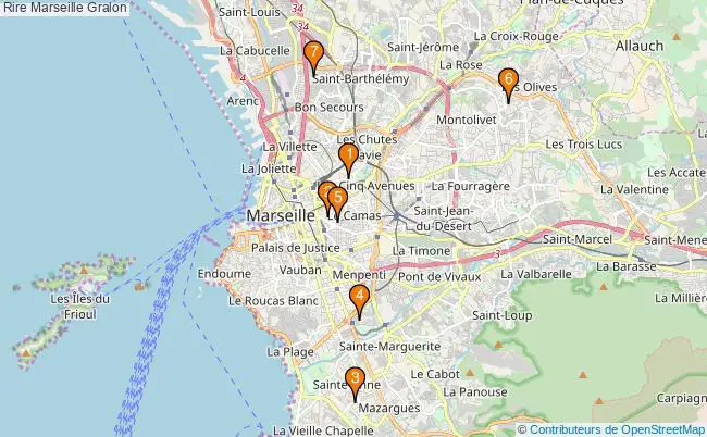 plan Rire Marseille Associations rire Marseille : 8 associations