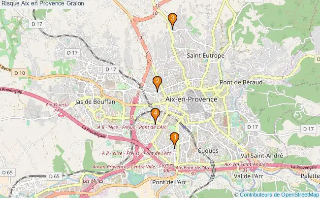 plan Risque Aix en Provence Associations Risque Aix en Provence : 4 associations
