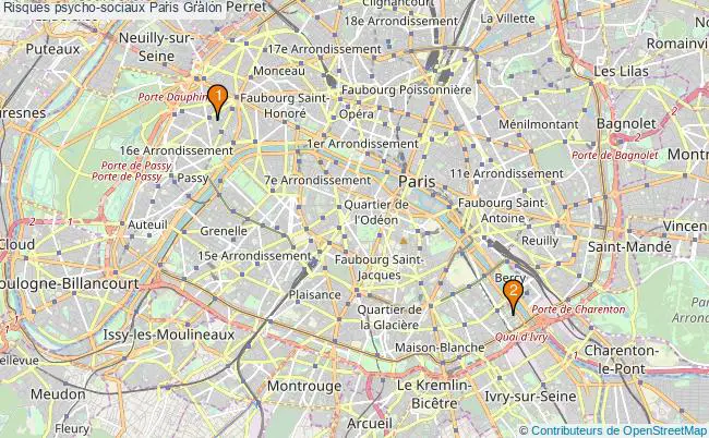 plan Risques psycho-sociaux Paris Associations risques psycho-sociaux Paris : 6 associations