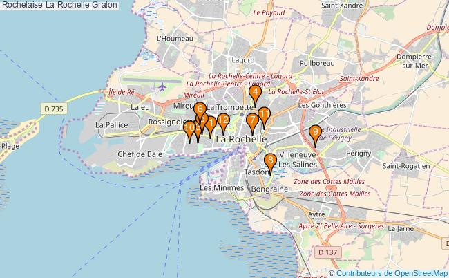 plan Rochelaise La Rochelle Associations rochelaise La Rochelle : 13 associations