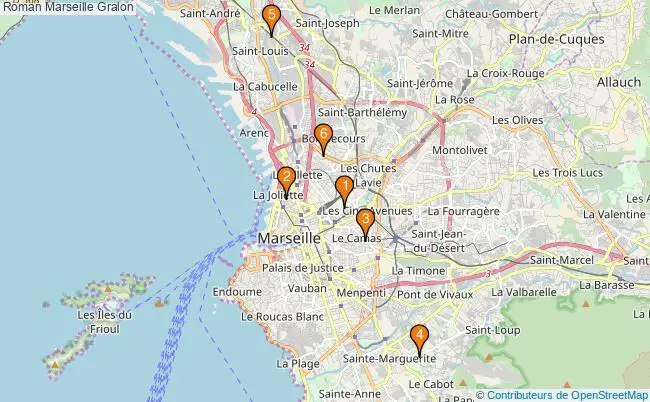 plan Roman Marseille Associations roman Marseille : 5 associations