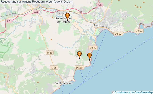 plan Roquebrune-sur-Argens Roquebrune-sur-Argens Associations Roquebrune-sur-Argens Roquebrune-sur-Argens : 5 associations