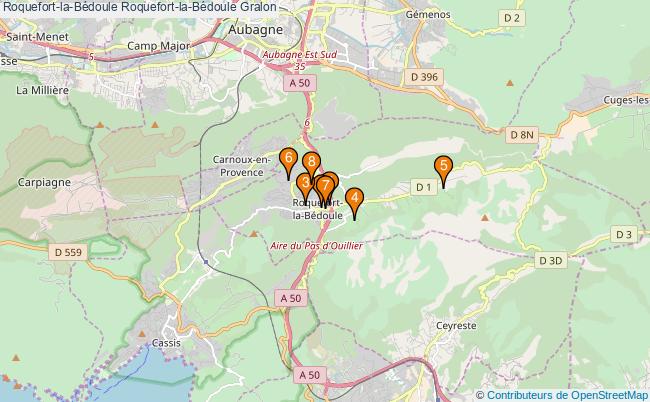 plan Roquefort-la-Bédoule Roquefort-la-Bédoule Associations Roquefort-la-Bédoule Roquefort-la-Bédoule : 8 associations