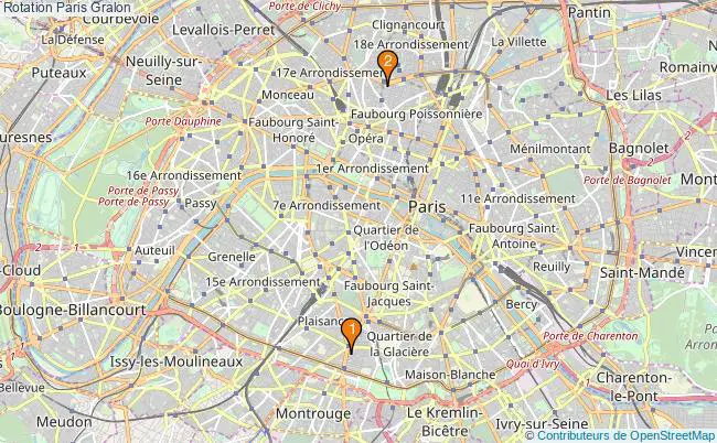 plan Rotation Paris Associations rotation Paris : 3 associations