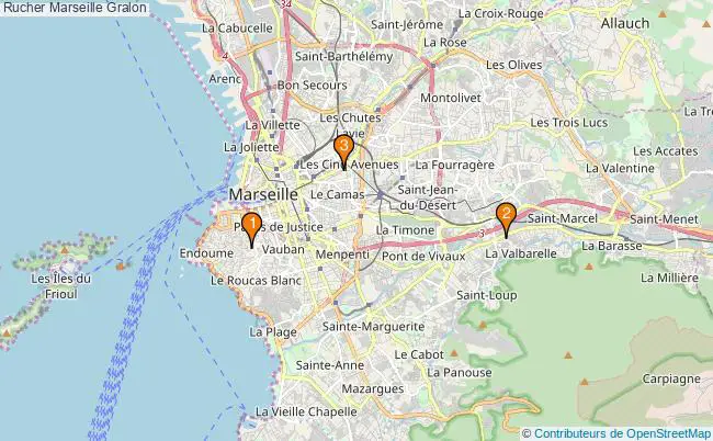 plan Rucher Marseille Associations rucher Marseille : 3 associations