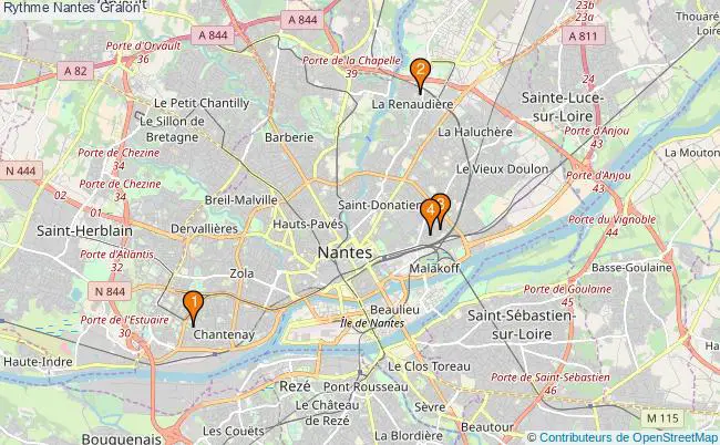 plan Rythme Nantes Associations Rythme Nantes : 3 associations