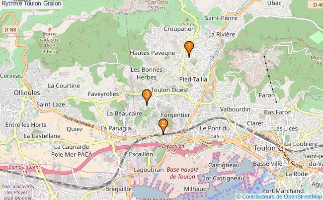 plan Rythme Toulon Associations Rythme Toulon : 2 associations