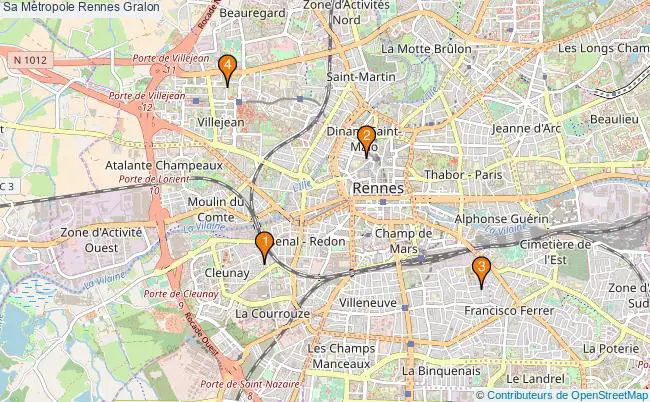 plan Sa Métropole Rennes Associations Sa Métropole Rennes : 5 associations