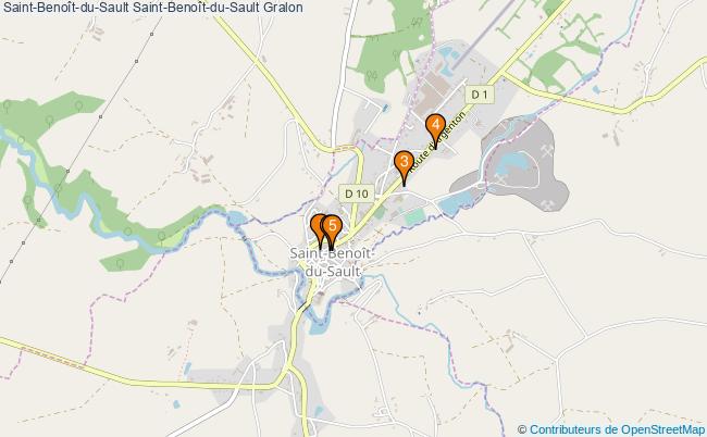 plan Saint-Benoît-du-Sault Saint-Benoît-du-Sault Associations Saint-Benoît-du-Sault Saint-Benoît-du-Sault : 6 associations