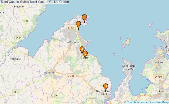 plan Saint-Cast-le-Guildo Saint-Cast-le-Guildo Associations Saint-Cast-le-Guildo Saint-Cast-le-Guildo : 6 associations