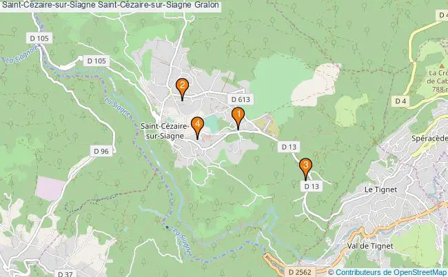 plan Saint-Cézaire-sur-Siagne Saint-Cézaire-sur-Siagne Associations Saint-Cézaire-sur-Siagne Saint-Cézaire-sur-Siagne : 4 associations