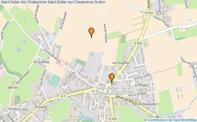 plan Saint-Didier-sur-Chalaronne Saint-Didier-sur-Chalaronne Associations Saint-Didier-sur-Chalaronne Saint-Didier-sur-Chalaronne : 2 associations